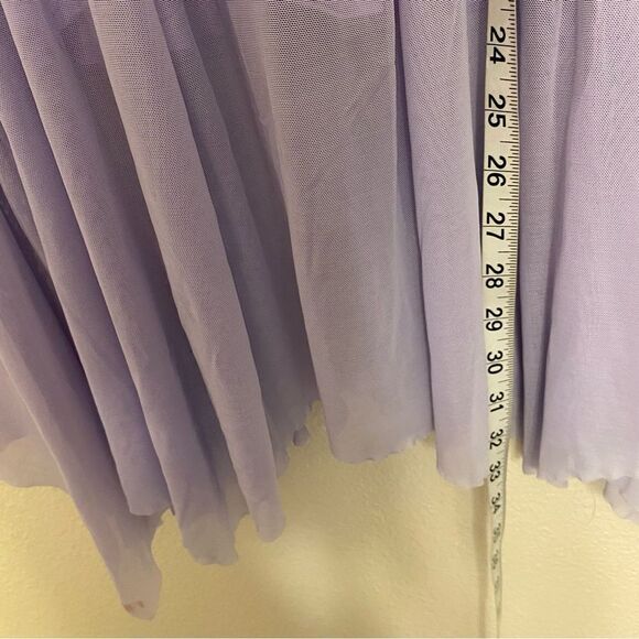 Reverence Custom solo rhinestoned dance costume lavender mesh cutout leotard  LC - Picture 11 of 14